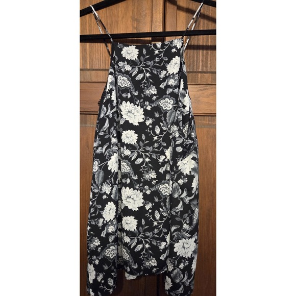 WAYF Posie Floral Flowy Strappy Camisole Floral Black/Purple xxL Boho Fairy - Picture 3 of 5